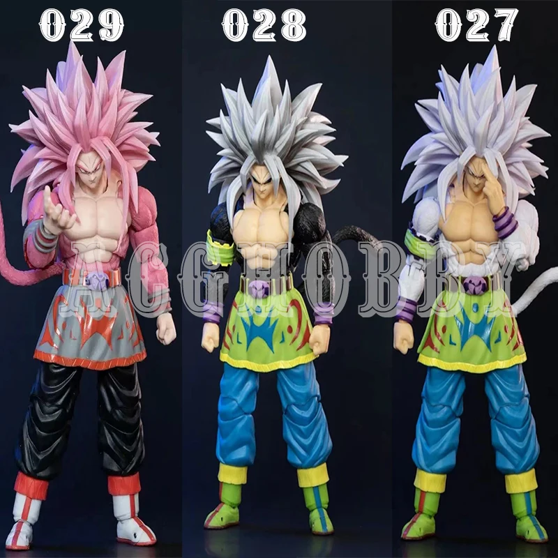 

In Stock Beast Deities kong studio Anhur 027 028 029 Shf PINK ssj5 Goku 3.0 Action Figures Anime Figura Pvc Gift SH Figuarts