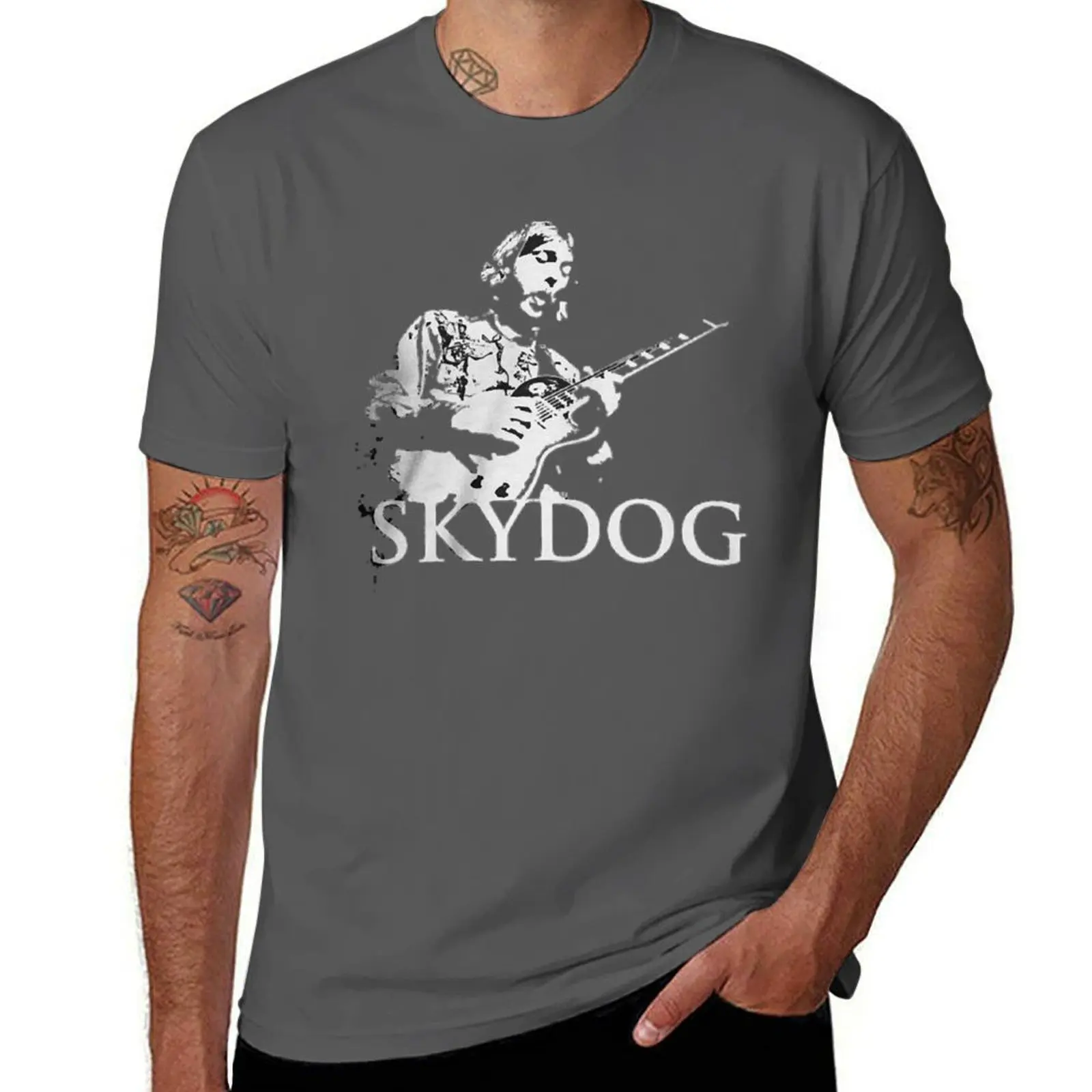 

Allmans Skydogs Duanes Tee T-Shirt Light Athletic Short Sleeve Tee Shirt