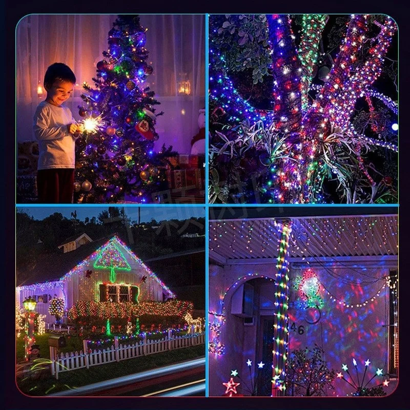 USB WS2812B Fairy Light Bluetooth LED String RGB Dream Color Addressable Party Christmas Lights Wedding Decoration Garland 5VDC