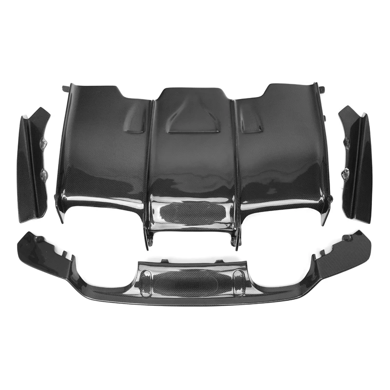 

STLFPSM Style Carbon Fiber Rear Bumper Side Apron Diffuser Tray Body Kits for F8X M3 M4 Car Fenders