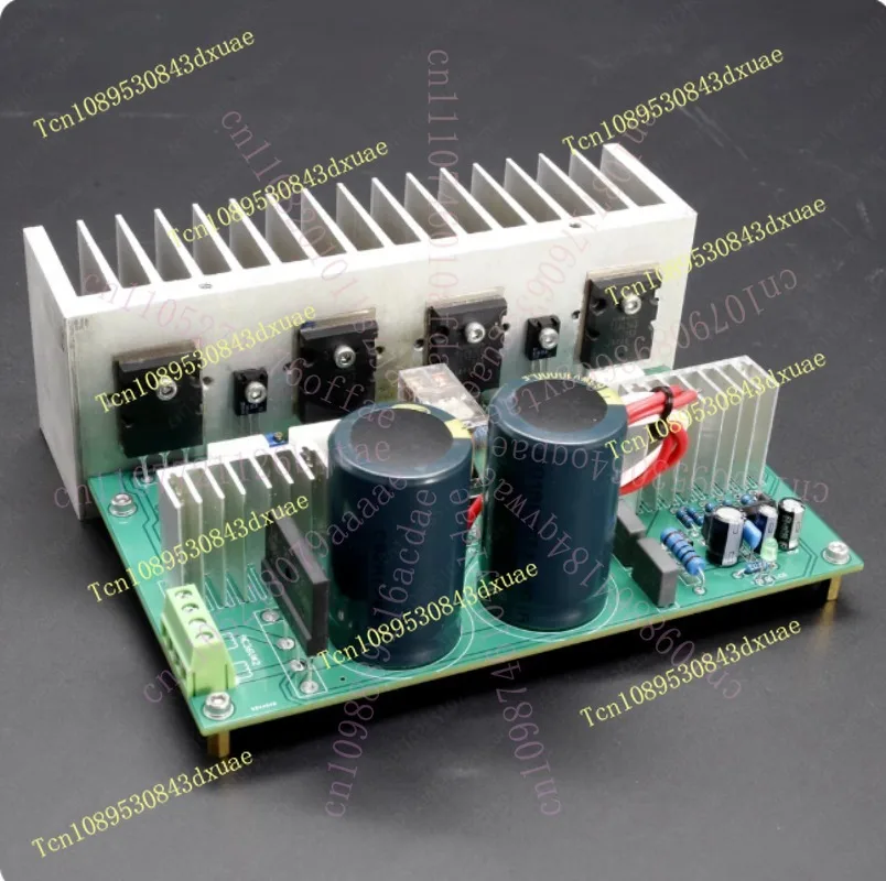 UPC1342V 150w * 2 Dual-channel HiFi Class A and B Rear-stage Power Amplifier, with Radiator
