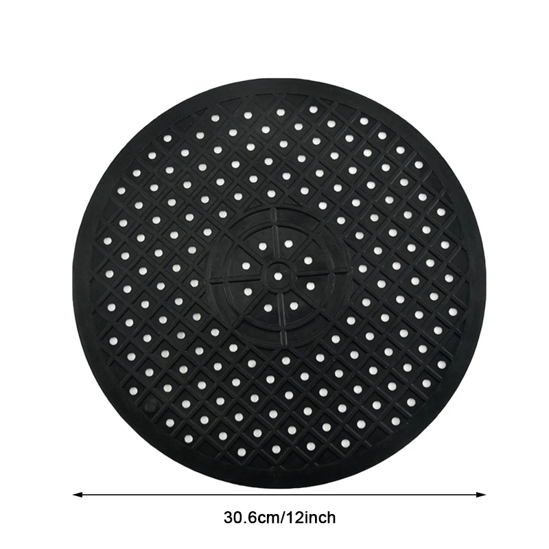 Zachte rubberen gootsteenmat Antislip Thuis Warmte-isolatie Drogen Protector Cover Quick Drain Pad Home Keukenaccessoires Gootsteenpad