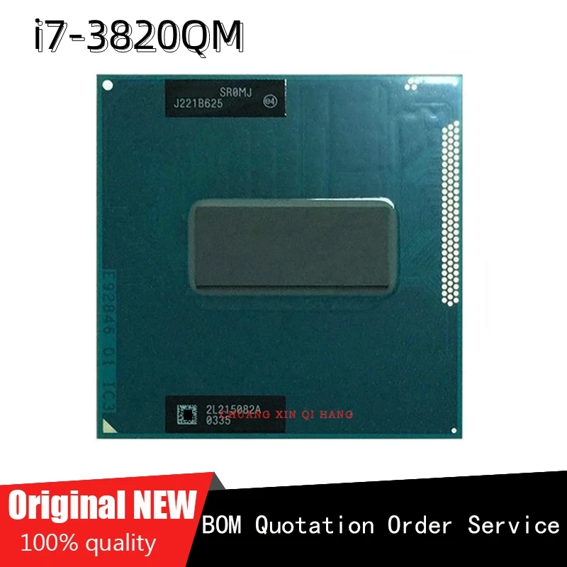 

Четырехъядерный процессор SR0MJ для смартфона i7 3820QM, Socket G2/rPGA988B, процессор для ноутбука 2,7 ГГц, 8M, 45 Вт, 100% исправно работающий