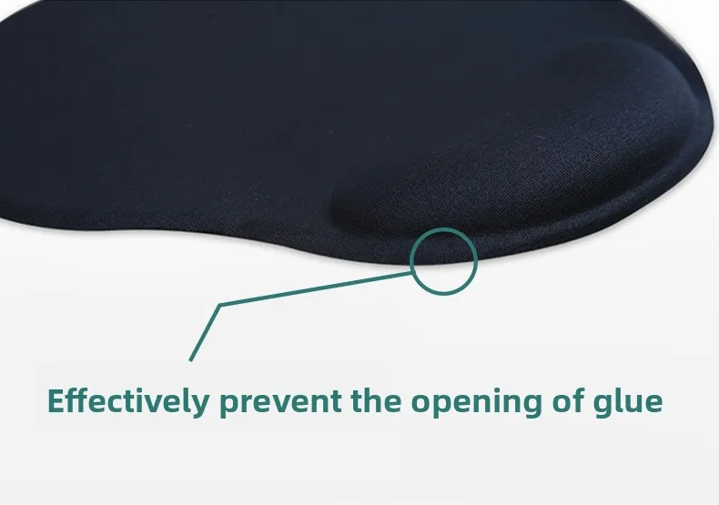 Silikon-Handgelenkauflage Mauspad Anpassbare Ergonomische Schreibtischunterlage für Büro und Gaming in 40+ Farben und Mustern – Detail 6