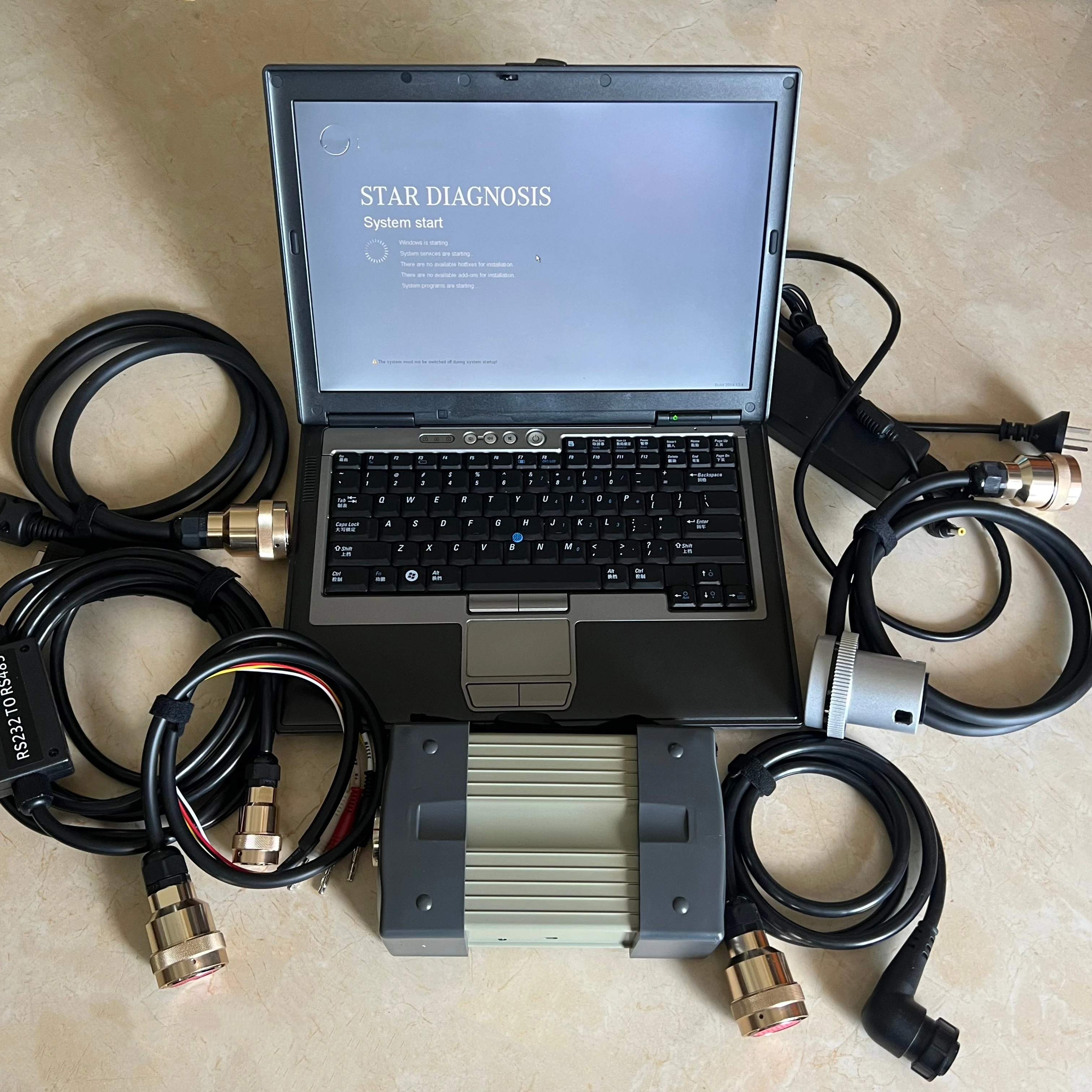 Latest MB Star C3 Diagnostic SD Connect Multiplexer Full Set With Software SSD Diagnosis Tools For Car Truck Bus 12V&24V
