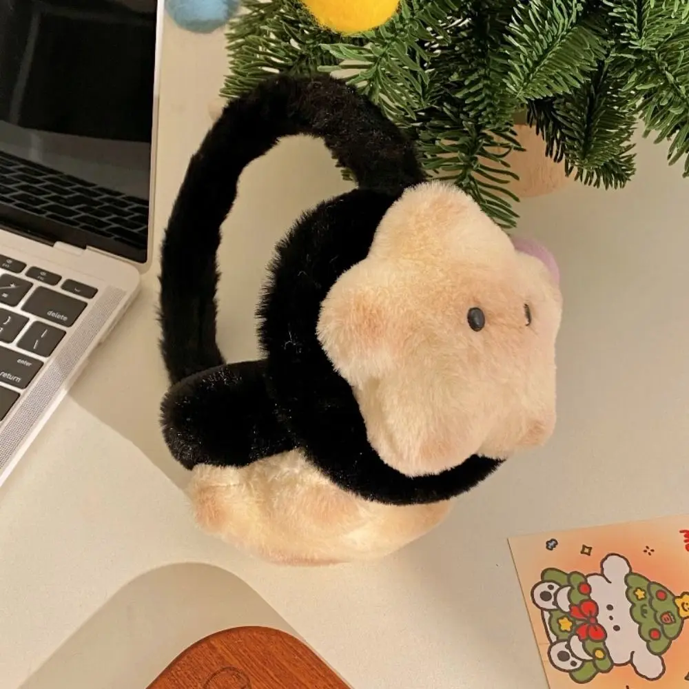 لطيف ستار تصميم الدافئة الأذن يفشل سميكة الكرتون نمط القط غطاء للأذنين القط على شكل سدادات حماية الأذن اكسسوارات النساء الفتيات #2