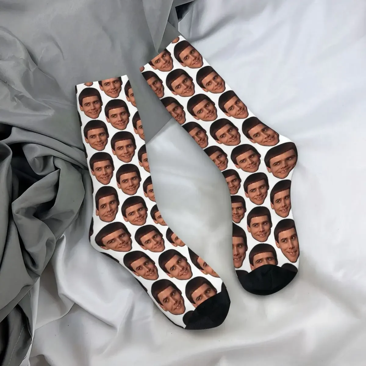 Lloyd Christmas - Dumb And Dumber - Jim Carrey Socks High Quality Stockings All Season Long Socks Accessories for Unisex Gifts