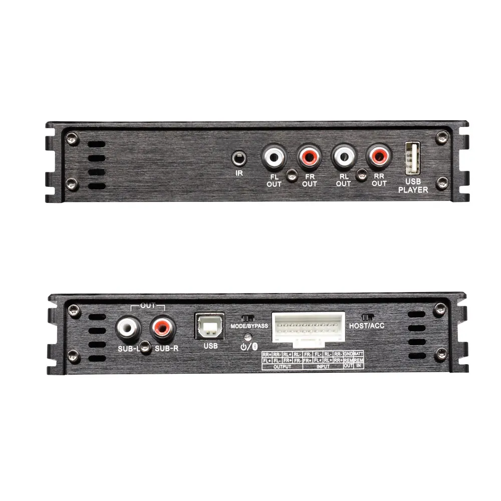 PUZU PZ-C7 faisceau de câbles 4X150W amplificateur DSP de voiture mise à niveau sonore d'autoradio processeur de Signal Audio numérique pour Hyundai Kia