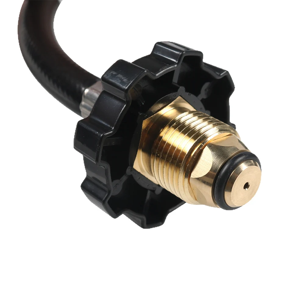 Brass Propane for pol Connection Solution for 1 lb to 20 lb Gas Tanks Choose Between 6ft and 10ft Length for Outdoor Cooking