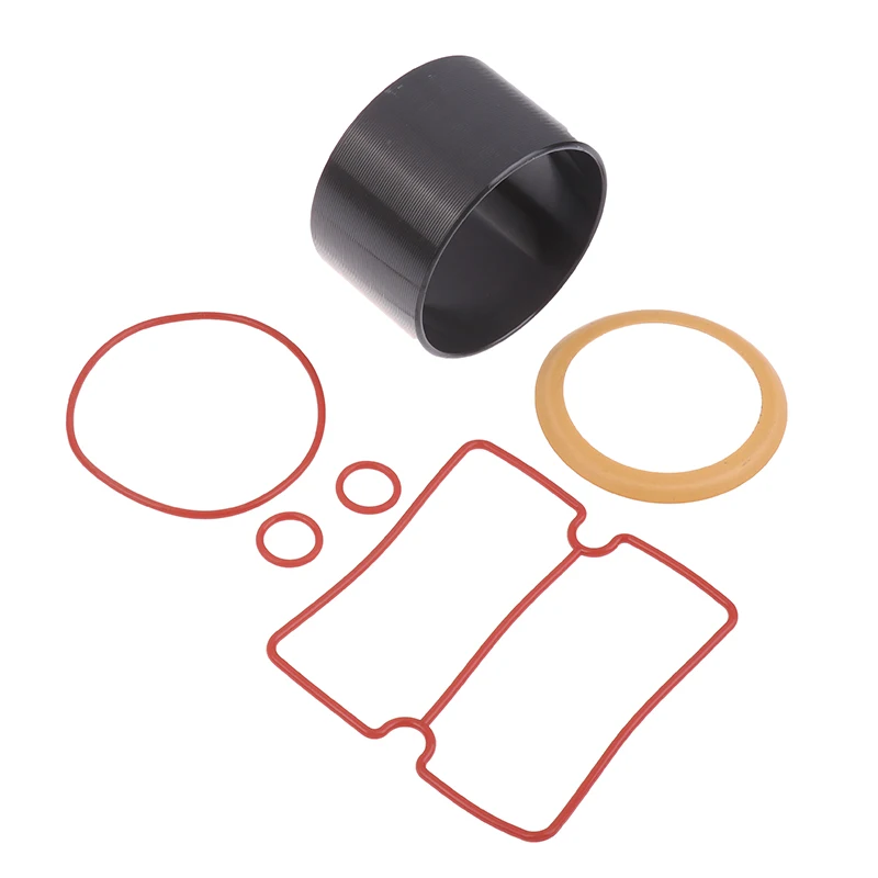 Nouveau! Kit de manchon de cylindre et de segments de piston pour compresseur d'air silencieux sans huile, 1 ensemble, pour compresseurs d'air silencieux 550W 750W 1100W 1500W