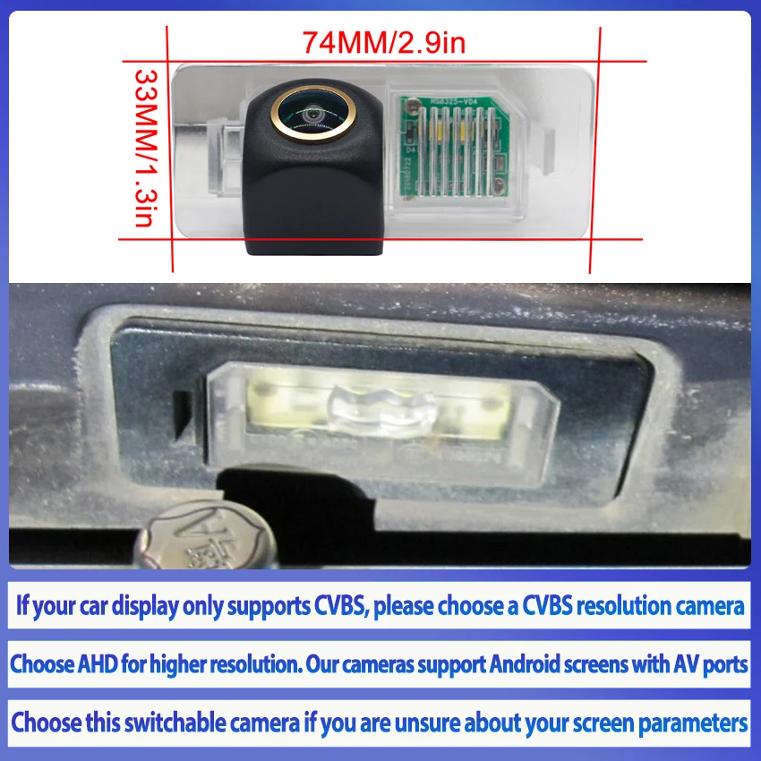 AHD Night Vision Backup Rear View Camera For BMW 2 Series Active Tourer F45 2014~2018 CCD License Plate Camera 170° Fisheye Lens