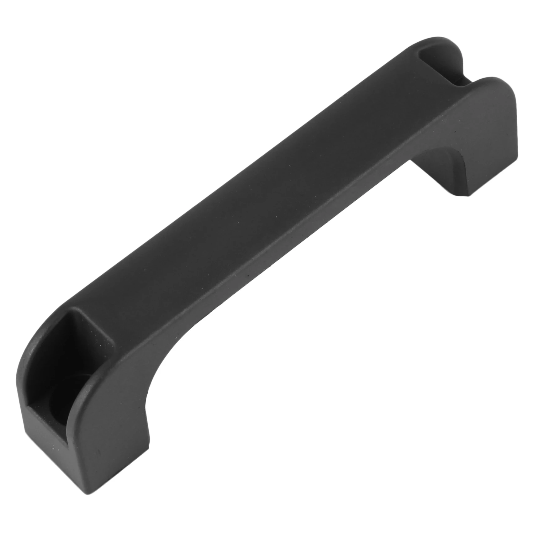 Door Cabinet Black Plastic Rectangular Pull Handle 5.2