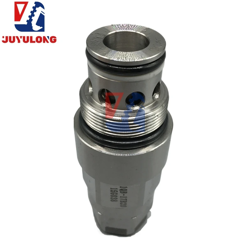 JUYULONG Condition for Hyundai R305-9T Excavator Parts Steel Main and Auxiliary Overflow Valve Main Auxiliary Gun Safety Valve