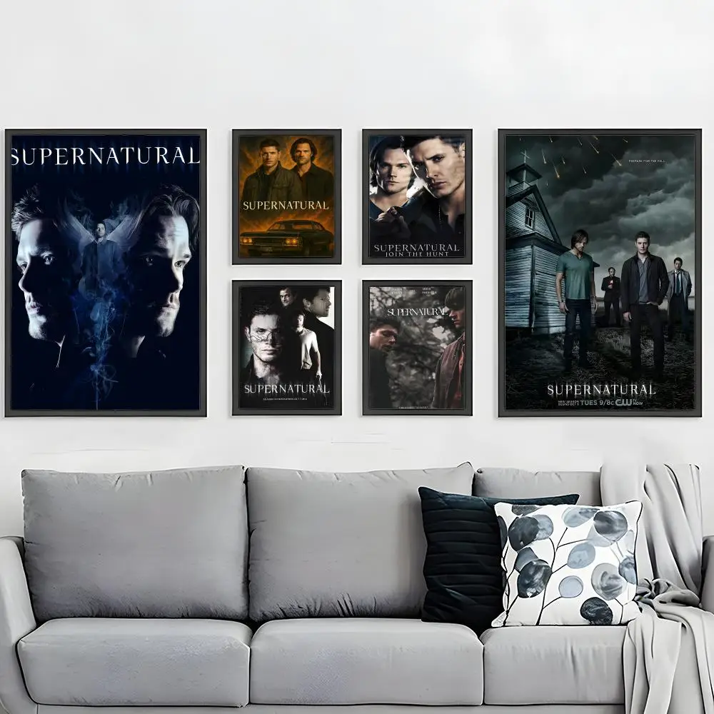 Supernatural Drama Supernatural Poster HD Waterproof Self-Adhesive Wall Art – Multi-Scene Use, Top Gift Pick