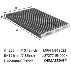 2x سيارة حبوب اللقاح المقصورة مكيف الهواء فلتر الكربون المنشط لنيسان قاشقاي J10 سنترا B16 X-تريل T31 2009 2010 2011 2012 أعلى 7 مبيعات جنيح Sentra B16 - رقم 7