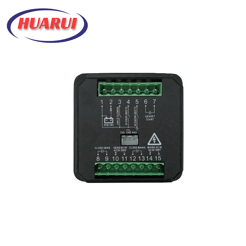 Imagem -05 - Controlador Automático do Interruptor Mestre do Gerador Ats Automático ou Manual Interruptor de Alimentação Duplo Ats220