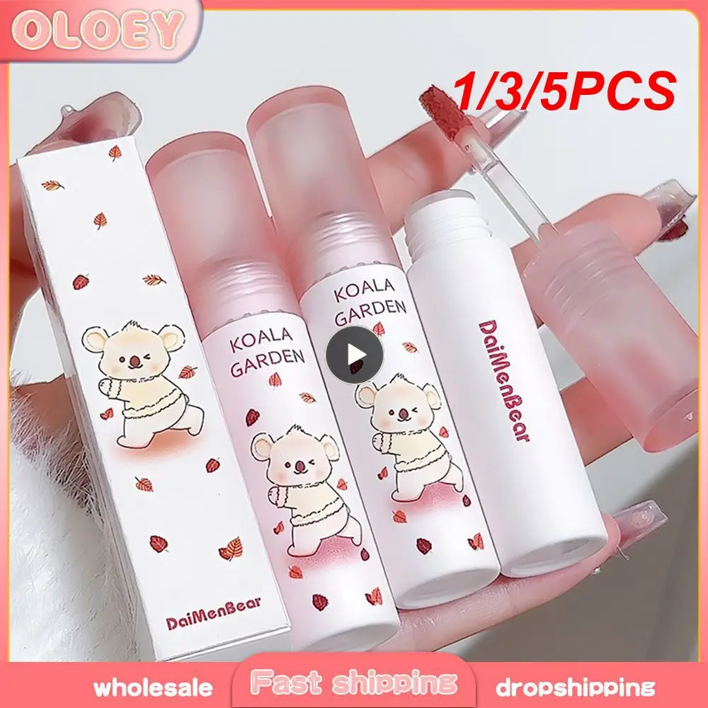 1/3/5PCS Non-stick Cup Lip Gloss Lightly Applied Not Easy To Take Off Makeup Hold Makeup Moisturizing Daily White. Make-up