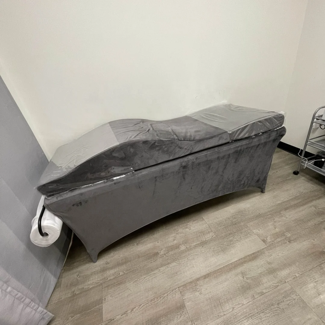 Cooling Modern Lash Extension Bed Beauty Salon Ergonomic Memory Foam Curved Mattress Topper Home Furniture