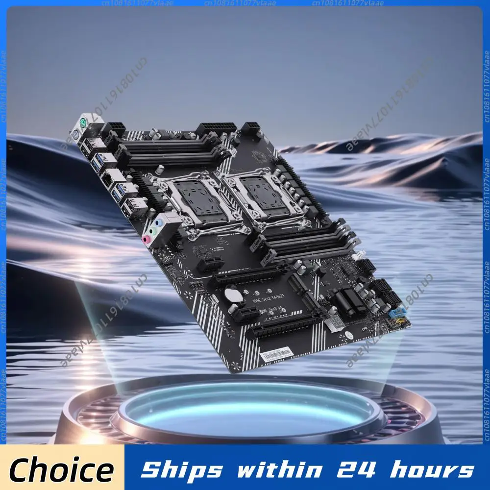 X99 Dual Desktop Motherboard USB 3.0 USB 2.0 M.2 NVME SATA 3.0 Interface Computer Motherboard for Desktop Computer Components
