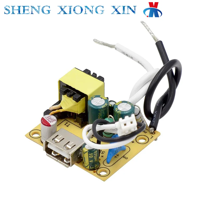 

5pcs/Lot Small Size 5V2a With Mounting Holes Power Supply Board Transformer For Built-in Driver Module 5V2A 10W