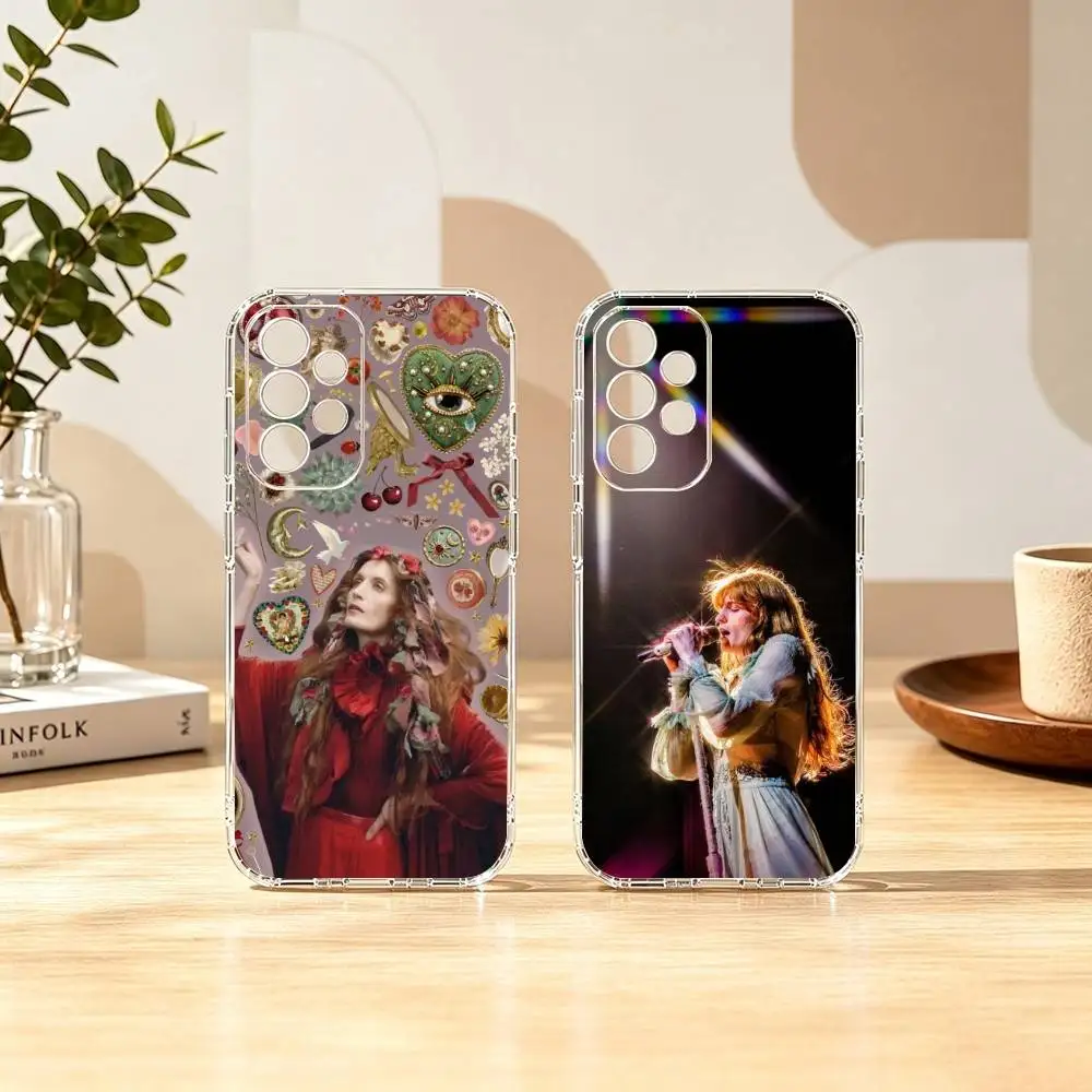 Florence The Machine Everybody Scream  gift Phone Case For Samsung S25,S24,S21,S22,S23,S30,Ultra,S20,Plus,Fe Transparent Cover