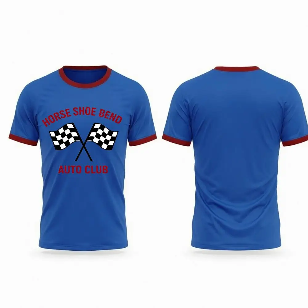 2026 New Project Hail Mary Theme T-shirt Virtual Retro Car Club Flag Pattern Tee Men's And Women's Fans Crew Neck Top Gift