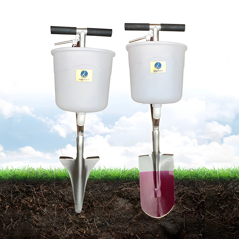 Portable Fertilizer Applicator Fruit Tree Corn Vegetable Fertilization Shovel Agriculture Fertilizer Spreader