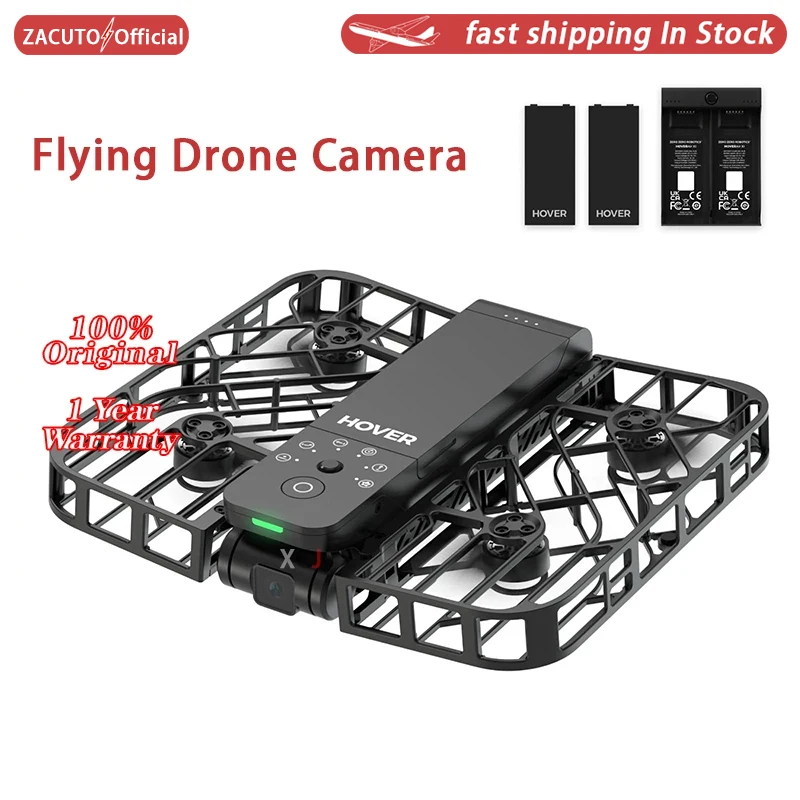 

HOVERAir X1 Flying Drone Camera Llive Preview Selfie Aanti-shake HD Drone Pocket-Sized for Outdoor Camping Travel