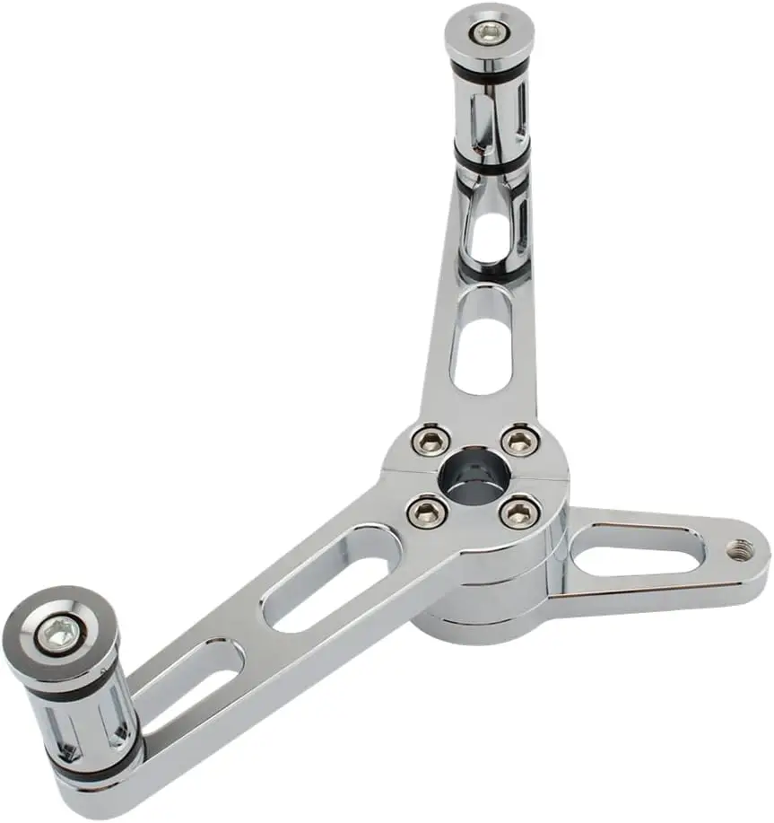 

Motorcycle Heel Shift Lever Footpegs, Heel Toe Shifter Pedal for Harley for Sportster XL883R/L 05-18, XL883/C, XL1200C/R 04-18,