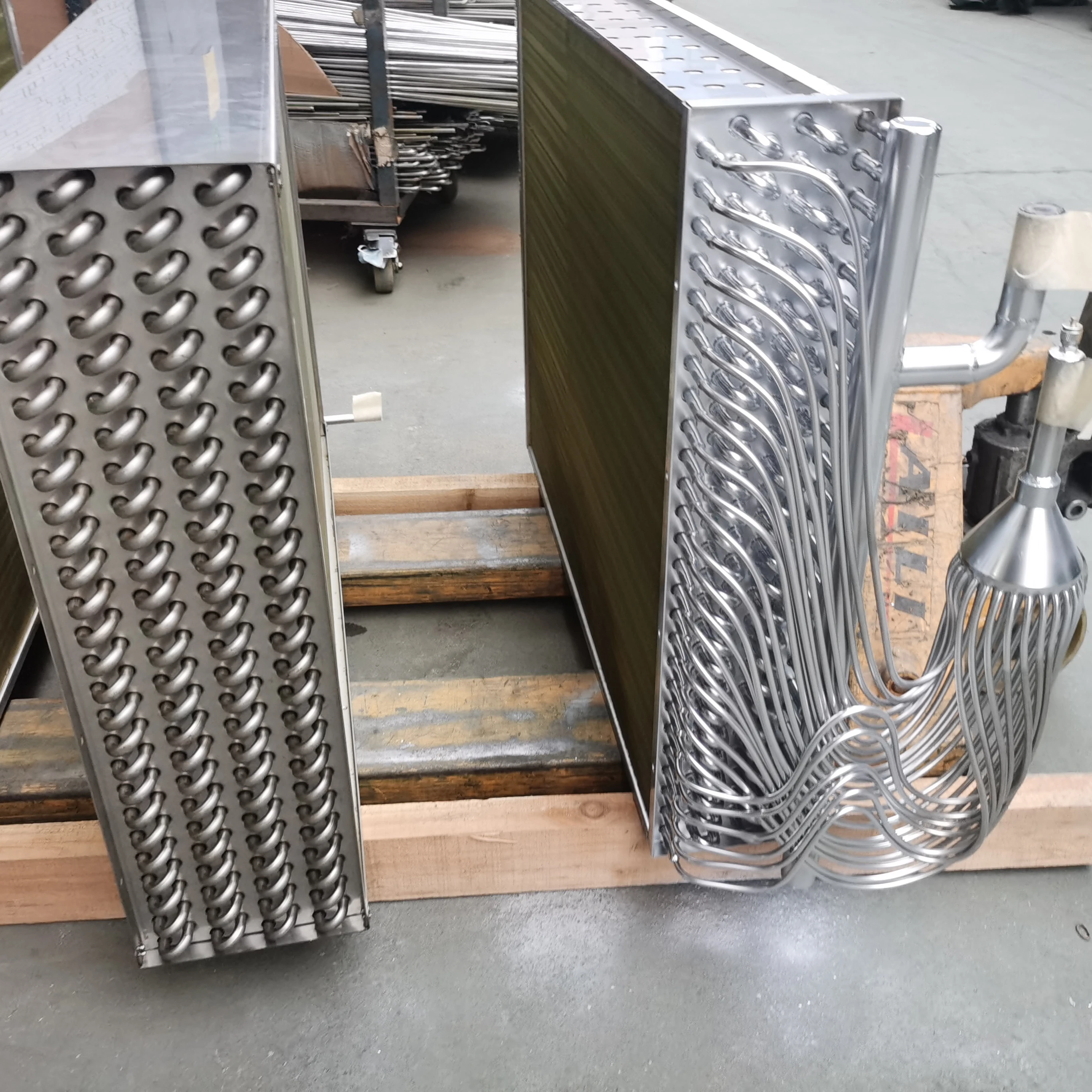 

Indoor And Outdoor Use Stainless Steel Fin Type Evaporator And Ammonia Evaporative Condenser For Cooling Coil Hvac