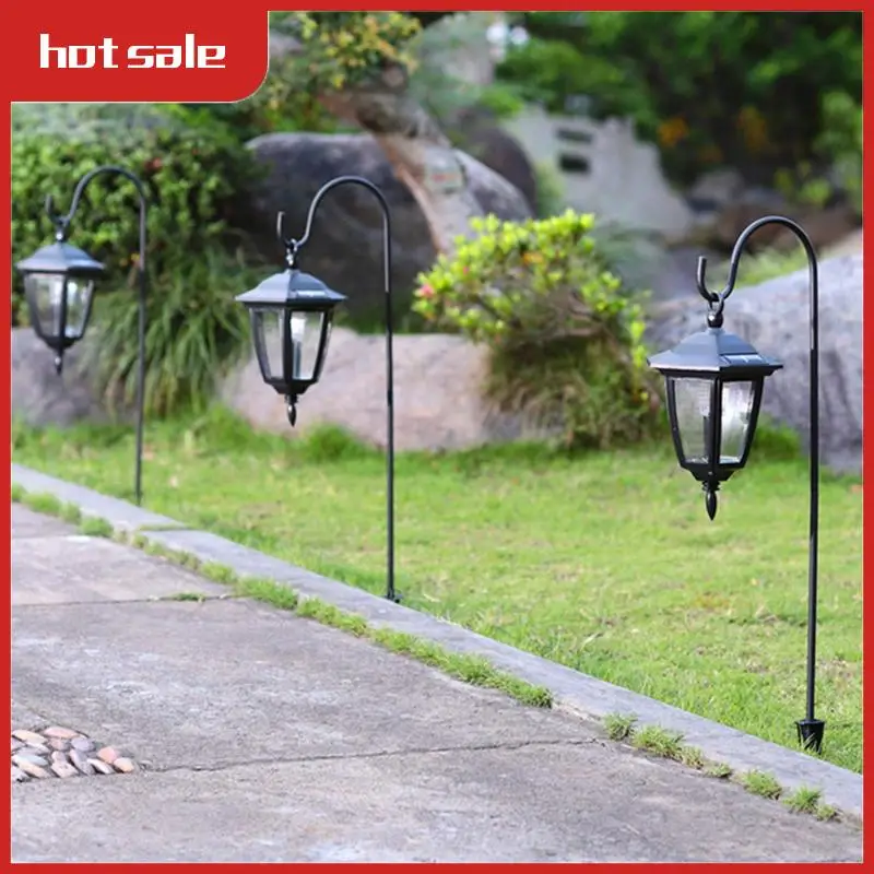

Hanging Solar Lights Dual Use Shepherd Hook Lights Outdoor Solar Coach Lights With 8Shepherd Hooks, 8 Pack