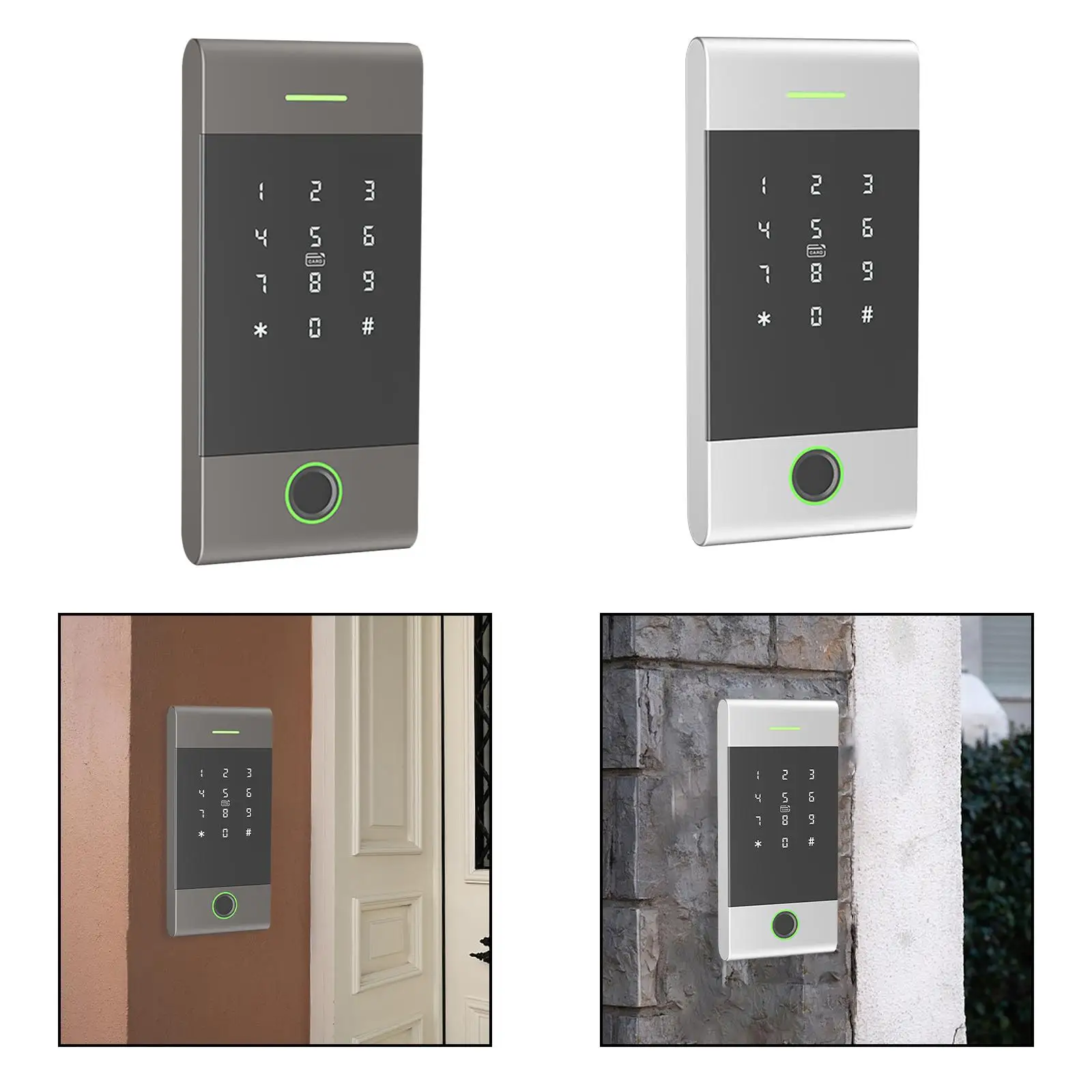 

Access Control System Biometrics Fingerprint Keypad for Home Apartment