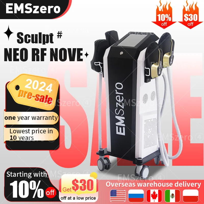 EMSZERO Body Sculpting Machine Muscle Stimulator  6500W Body Slimming Muscle Building Fat Burning Beauty Machine