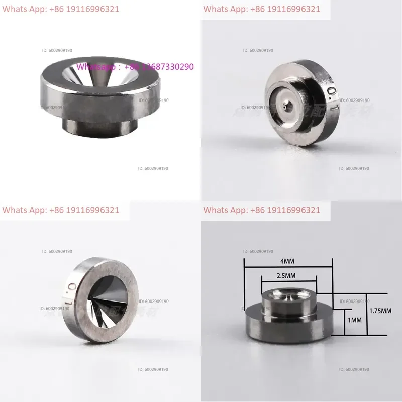 1PCS Glue dispensing machine accessories consumables AX piezoelectric valve flat head nozzle 0.1mm 0.2mm 0.3mm