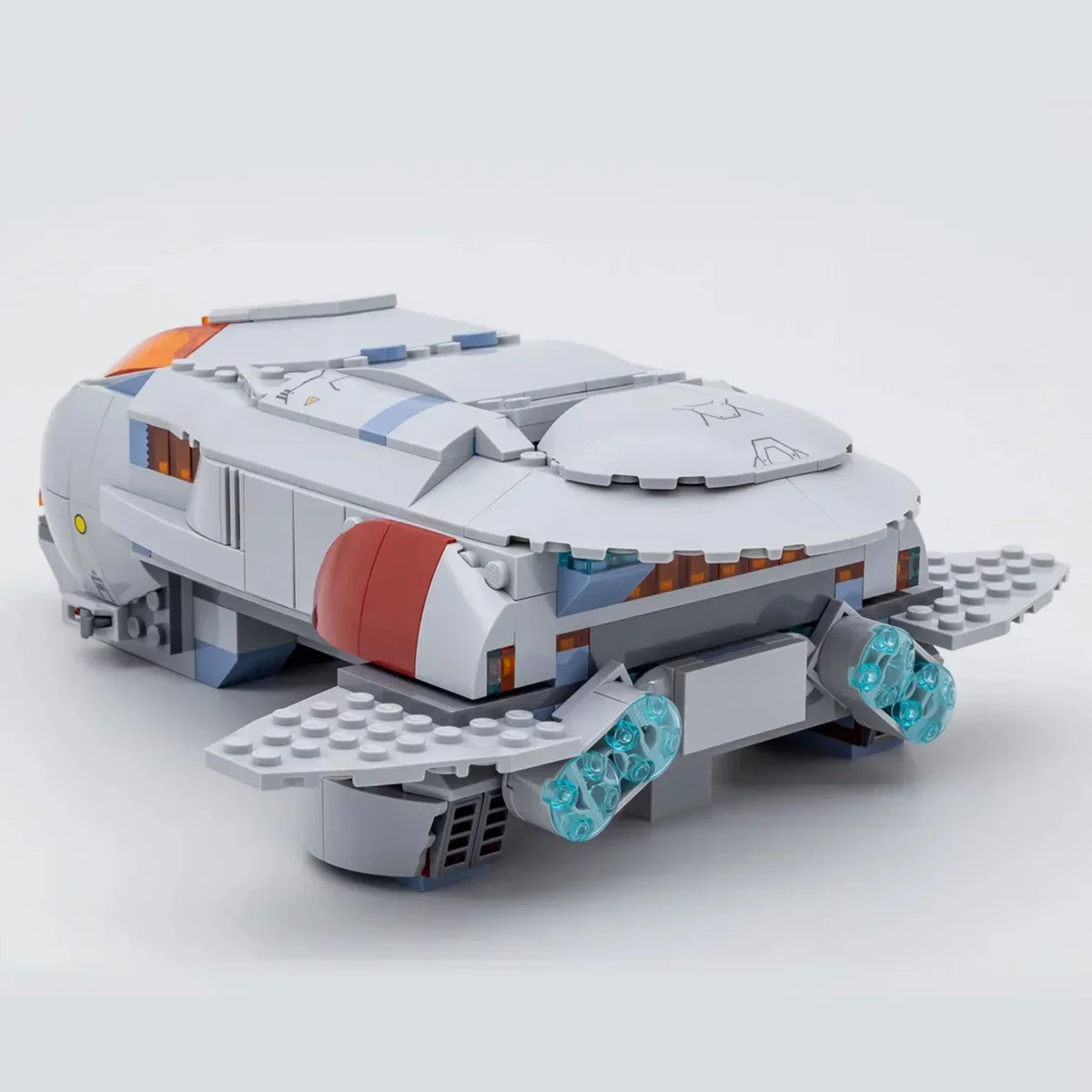 Nave Espacial de los Vengadores Hoopty, Modelo de Nave Espacial MOC-Star-ship de Marvel, Regalos para Fiestas de Cumpleaños