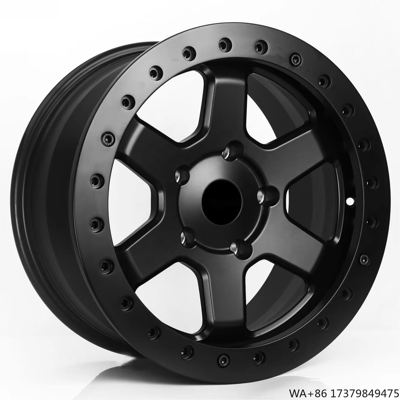

Производитель Роскошные матовые черные 6-спицевые 17X9 20x9 5x112 5x120 Beadlock 4x4 Offroad Колеса 5X114.3 16 18 20 22 дюймов Кованый обод