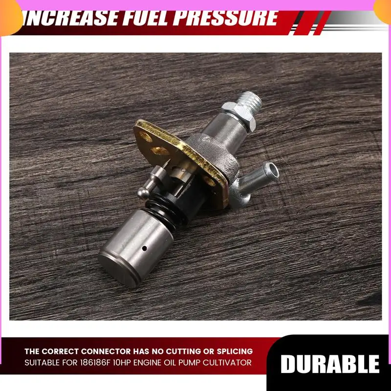 A23P 186F 燃料噴射ポンプ電磁弁なし 186 186F 10HP エンジンオイルポンプ耕運機アクセサリー