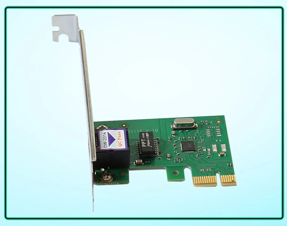 2PCS Hot Sale PCI10/100M Network LAN Card Network Adapter With IC Rtl8211F