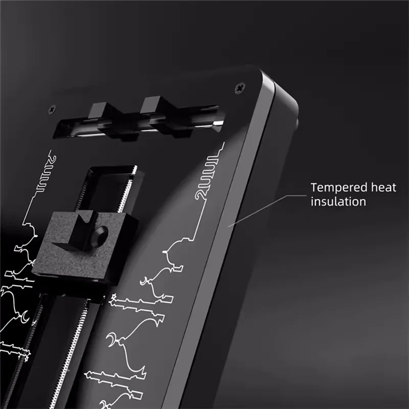 

PZHI-2UUL JIG BH08 Зажимное приспособление для ремонта материнской платы Универсальное обслуживание для держателя ремонта печатной платы мобильного телефона
