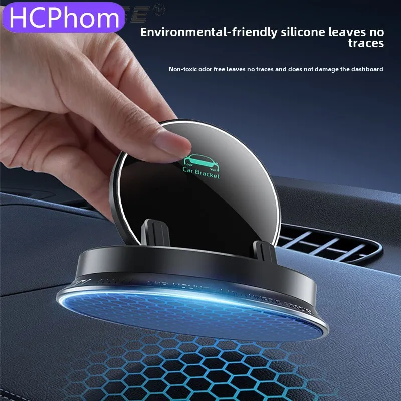 

HCPhom автомобильный держатель для телефона на приборной панели, вращение на 360 градусов, держатель для телефонов, крепление Smart Sensing, поддержка мобильного телефона, автомобильные аксессуары