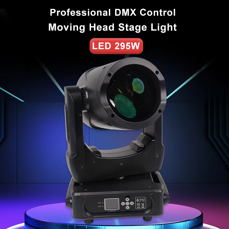 Rgbw 4 In 1 Performance Stage Lights Beam 295w Night Club Effects Dj Disco Live Bar Moving Head Stage Lighting Equipment