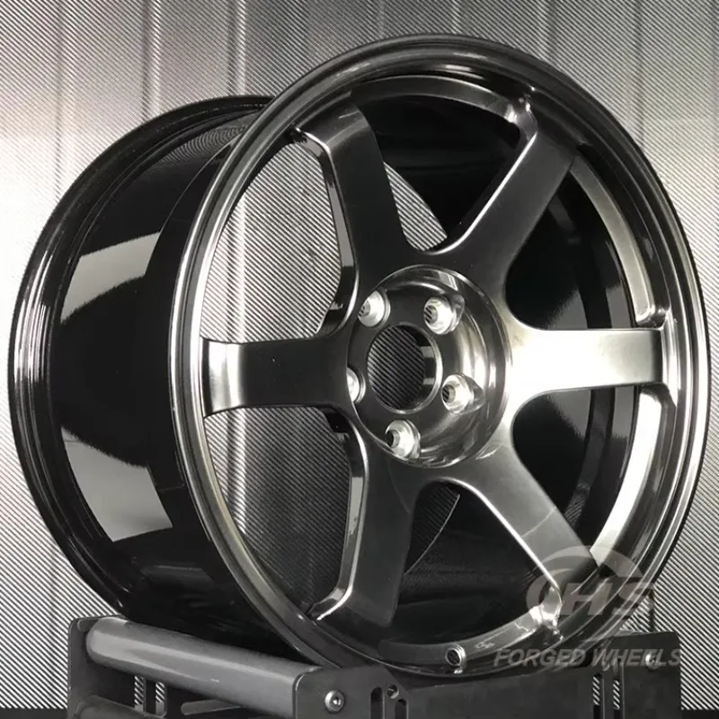 

Custom Black Forged Racing Sport Car Wheels 5x114.3 5x100 5x112 5x120 Forged Rims for Supra Civic BMW F30 G20 F32 G22 M3 M4