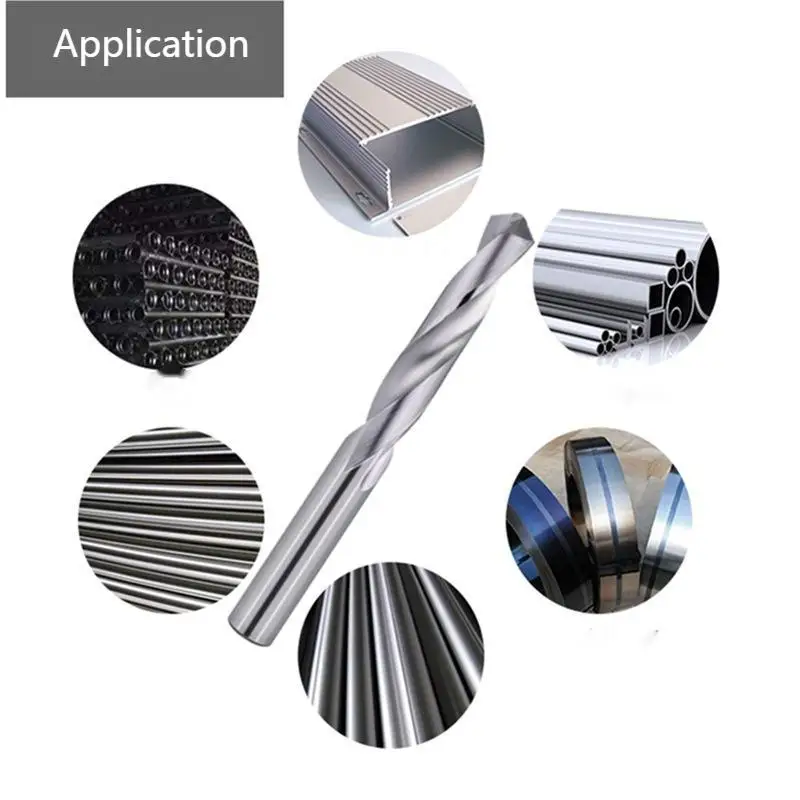 Carbide Twist Drill Bits for CNC Metal Drilling Tungsten Carbide End Mill