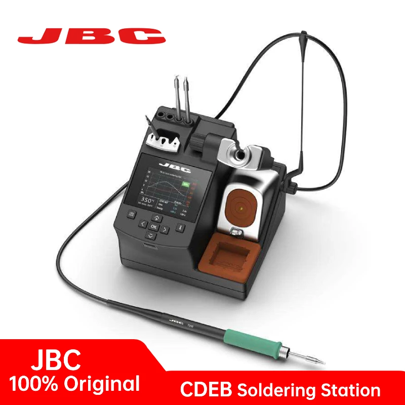 

Original JBC CDEB Soldering Iron Station 230V Assistant Precision With T245 Handle For General Solder Applications High Quality