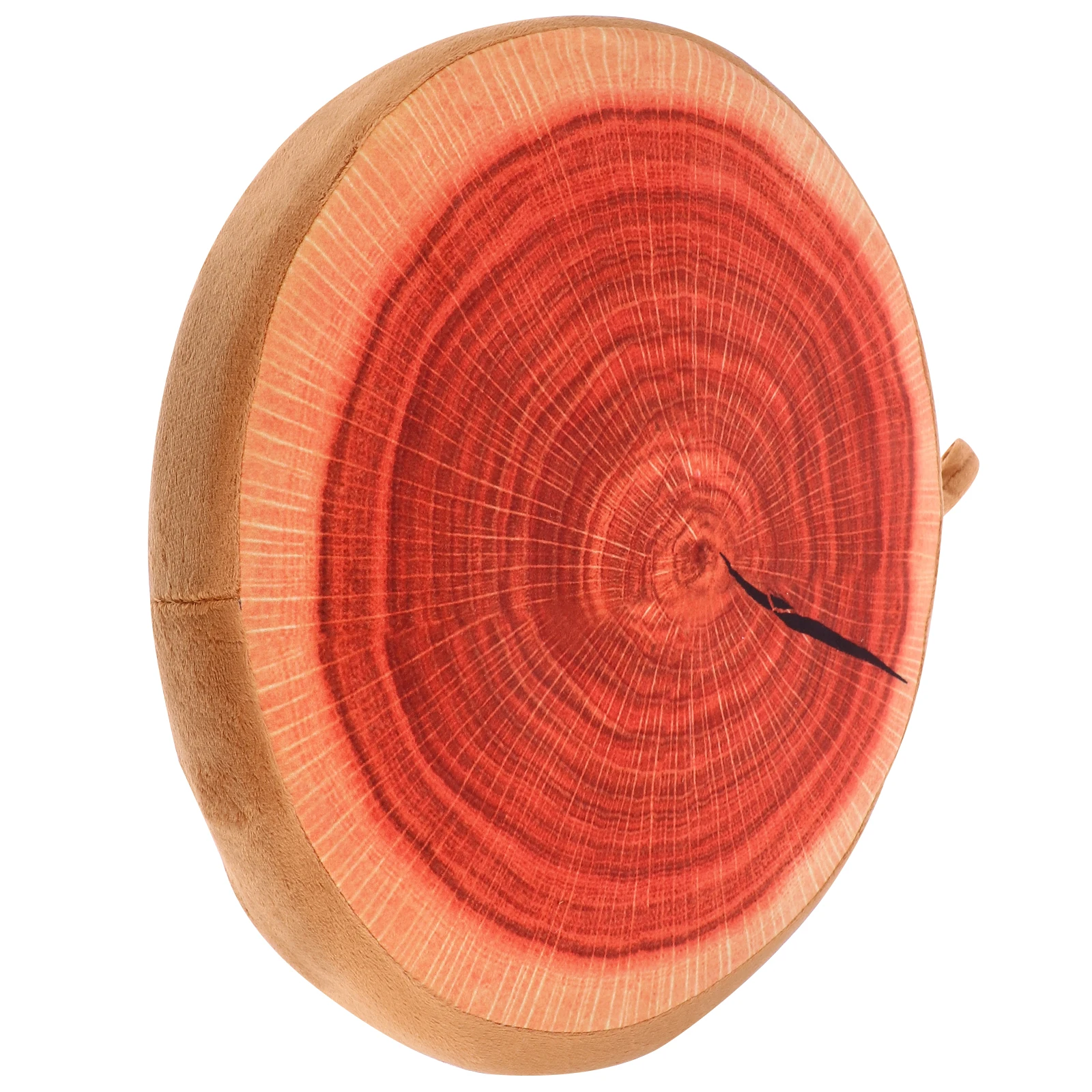 

33Cm 3D Wood Print For Office Soft Fruit Design Floor Mat Chair Pad Removable Cover Comfort Decorative Living Room