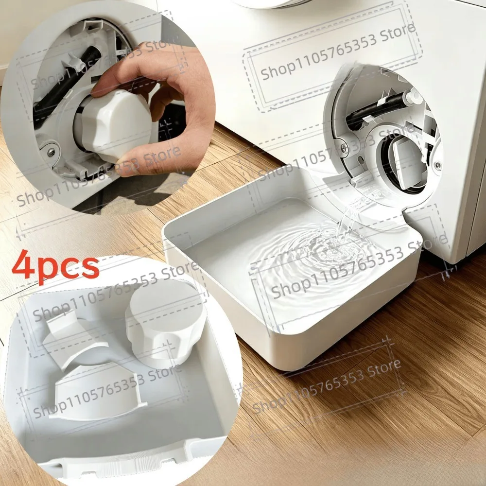 Washing Machine Filter Cleaning Water Tray Portable Drain Suit Water Catcher Easy Installation for Basements Apartments