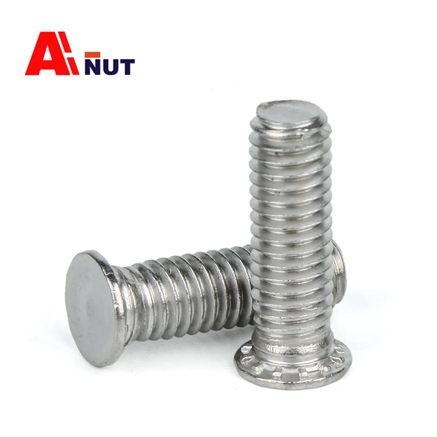 FHS Pressure Rivet Head PEM Self-Clinching Stud Screw ,304 Stainless steel Self-clinching Studs Screws ,K027