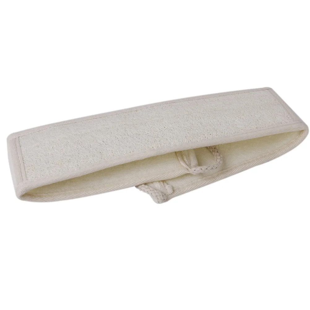 

Loofah Bath Scrubber Beige Loofah Cloth Double Handle Back Strap Exfoliating Shower Scrubbing Massaging Creates Healthy Radiant