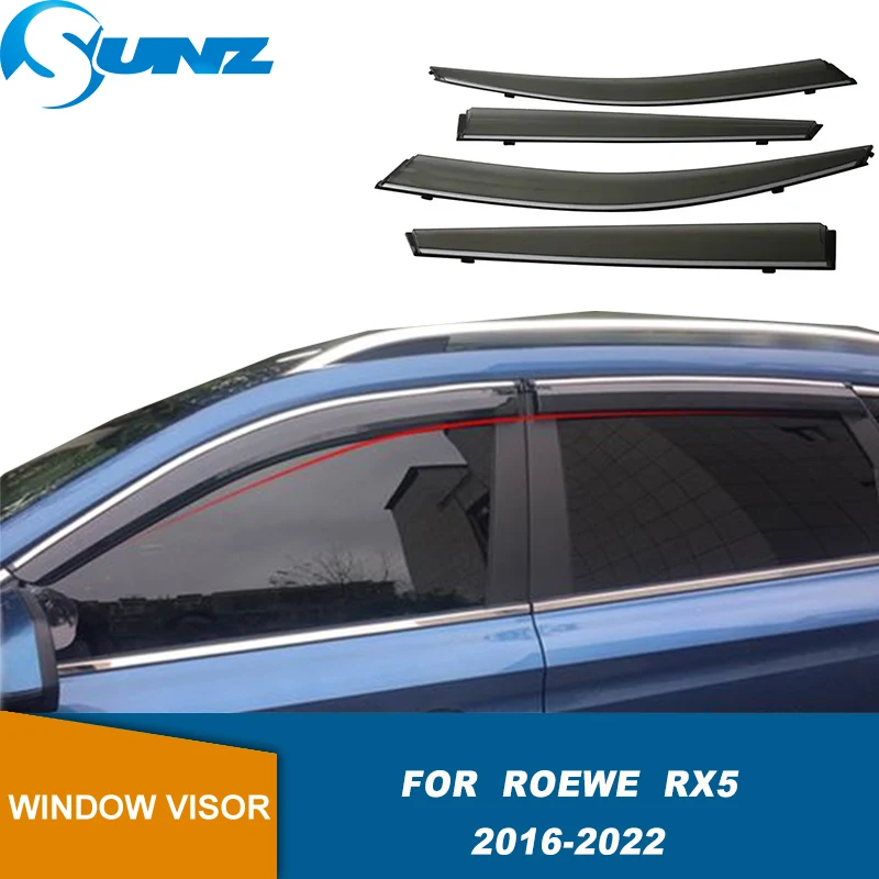 

Car Wind Deflectors Visors For Roewe RX5 2016 2017 2018 2019 2020 2021 2022 Window Visor Vent Shades Rain Guard Shades Ventvisor