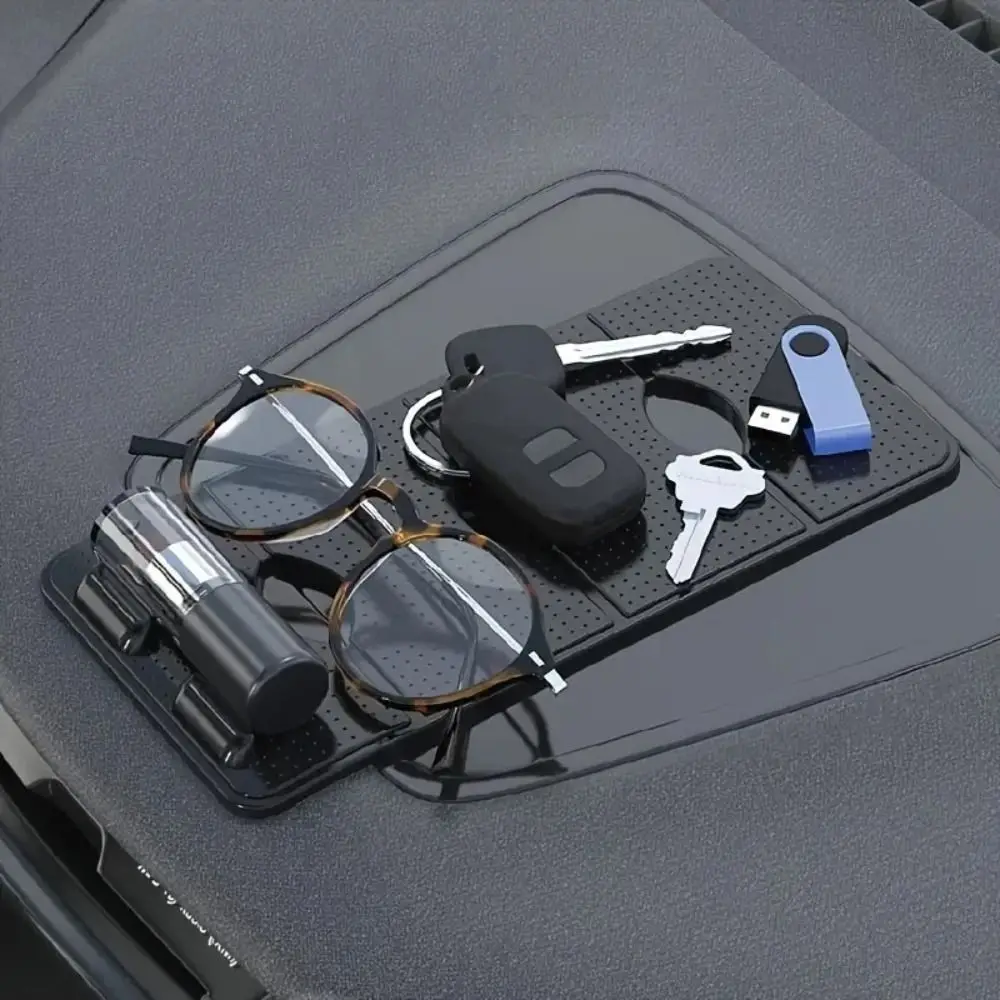 جديد متعدد الوظائف حامل هاتف السيارة قابلة لإعادة الاستخدام طوي لوحة القيادة جبل المضادة للانزلاق وسادة حامل السيارة الداخلية اكسسوارات السيارات